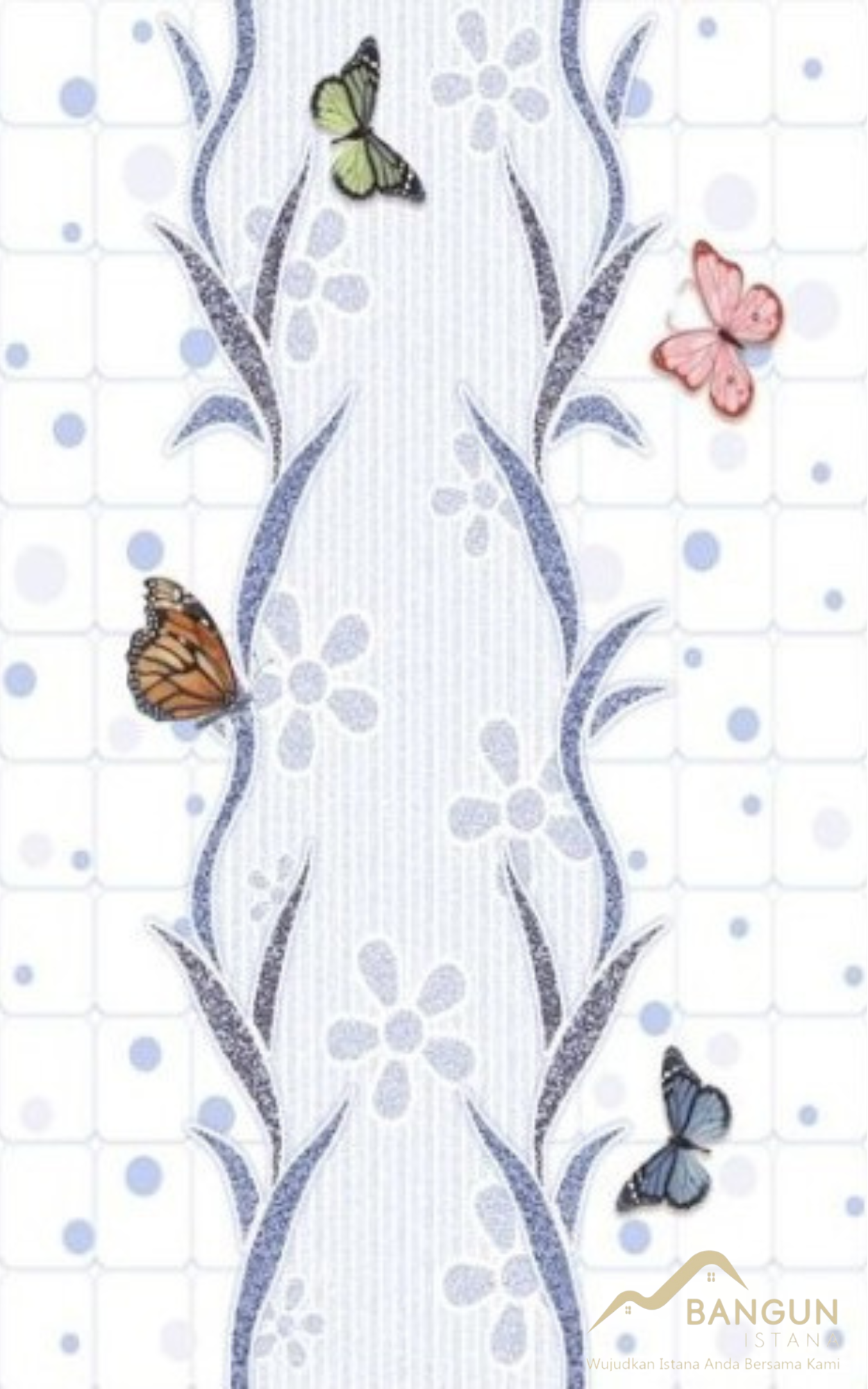 DIAMOND 25X40 DELICIO BLUE DECOR